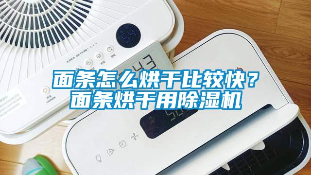 面條怎么烘干比較快？面條烘干用除濕機